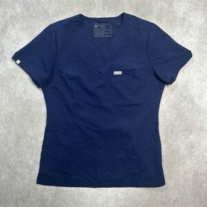 Figs Technical Collection Scrub Top Women's Sz Small One Pocket  #W22SW1014